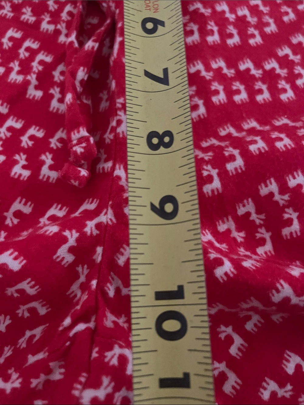 Hanna Andersson Red Patterned reindeer pajama bottoms - Picture 6 of 7